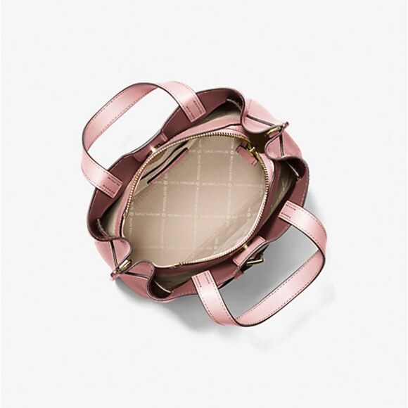 Michael Kors Emilia Small Pebbled Leather Satchel - Picture 2 of 4